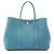 Hermès Borsa Tote Hermes Garden Party TPM Cobalt Blu Verde