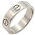 Cartier Love Ring in 18K Weißgold Silber
