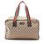 Borsa a mano Boston Gucci GG Canvas Marrone Beige