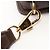 Borsa Mini Gucci Jumbo GG Marrone Beige - vista 7