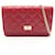 Borsa a tracolla Chanel 2.55 Matelassé Rosso