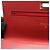 Borsa a tracolla Chanel 2.55 Matelassé Rosso - vista 7