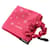 Set foulard e sciarpa in seta rosa Chanel
