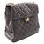 Borsa a tracolla Chanel Matelassé Double-Faced Marrone - vista 2