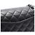 Borsa a tracolla Chanel Matelassé Double Flap Nero - vista 9