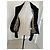 Just Cavalli Blazer nero con fodera leopardata - vista 6
