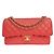 Chanel Timeless - Classic Double Flap Quilted Caviar Medium Rosa