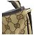 Borsa a tracolla Gucci in tela GG e pelle marrone Beige - vista 14