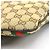 Borsa a tracolla Gucci in tela GG e pelle marrone Beige - vista 7