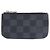 Monedero Louis Vuitton Damier Graphite Castaño Negro