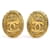 Orecchini a clip Chanel Gold D'oro
