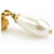 Orecchini a clip Chanel Oro e Bianco D'oro - vista 10