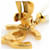 Orecchini a clip Chanel Oro e Bianco D'oro - vista 11