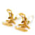 Orecchini a clip Chanel Oro e Bianco D'oro - vista 8