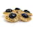 Spilla Chanel Oro e Blu Navy D'oro  - vista 2