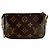 Louis Vuitton Mini Pochette Accessoires Marrone Beige - vista 3