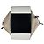 Bolsa de Ombro em Couro Loewe Hammock Preto Branco Bege - vista 4
