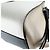 Bolsa de Ombro em Couro Loewe Hammock Preto Branco Bege - vista 8