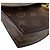 Borsa a tracolla Louis Vuitton Brown Monogram Reverse Marrone - vista 9
