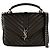 Borsa a tracolla Saint Laurent in pelle khaki brown Cachi