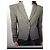 Patrizia Pepe Karo-Blazer Schwarz Weiß Grün - Ansicht 8