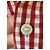 Camicia in cotone Burberry Brit Red Gingham Bianco Rosso - vista 5