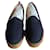 Espadrilles Castaner Jaime T/082 en Navy Blue Bleu Marine  - vue 1
