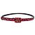 Cinturón Christian Dior Bobby Estampado de Leopardo Negro Rosa - vista 3