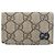 Portafoglio tri-fold Gucci Beige e Blu