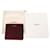 Portefeuille bi-fold Yves Saint Laurent Bordeaux Red Rouge  - vue 2