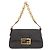 Borsa a secchiello Fendi Mini Mamma con motivo Zucchino Marrone