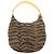 Fendi Schultertasche aus Canvas mit Zebra-Print Braun - Ansicht 2