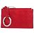 Monedero de piel roja Bottega Veneta