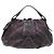 Borsa a mano in pelle Prada VITELLINO MORDO BR3984 Nero Porpora - vista 2