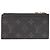 Louis Vuitton Taigarama Monogram Eclipse Card Case Nero Monogramma - vista 3