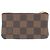 Louis Vuitton Damier Pochette Clé Coin Case Castaño Damier ebene - vista 3