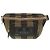 Fendi Pequin Canvas Sling Bag Braun