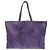 Borsa Tote Bottega Veneta in nylon e pelle Porpora