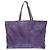 Borsa Tote Bottega Veneta in nylon e pelle Porpora - vista 2