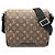 Borsa a tracolla Louis Vuitton District PM Marrone Monogramma