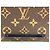 Borsa a tracolla Louis Vuitton District PM Marrone Monogramma - vista 13