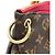 Borsa Louis Vuitton Pallas BB Rosso Fuschia - vista 11