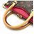 Borsa Louis Vuitton Pallas BB Rosso Fuschia - vista 9