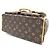 Borsa Louis Vuitton Manhattan PM Marrone - vista 3