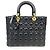 Borsa Christian Dior Lady Dior Cannage Nero - vista 3