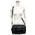 Borsa Prada PRADA Logo Borsa Boston Mini in pelle nera 2 vie da donna Nero - vista 13