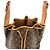 Borsa a tracolla Louis Vuitton Noe Marrone - vista 6