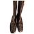 Botas altas de piel de becerro charol azul marino Lanvin