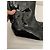 Botas altas de piel de becerro charol azul marino Lanvin - vista 20