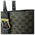 Céline Borsa Tote a secchiello CELINE Black Macadam Marrone Nero - vista 7